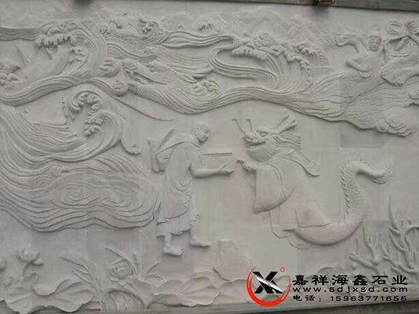 石雕壁画人物像