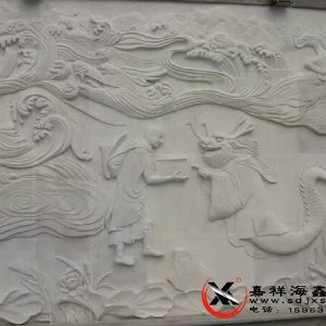 石雕壁画人物像