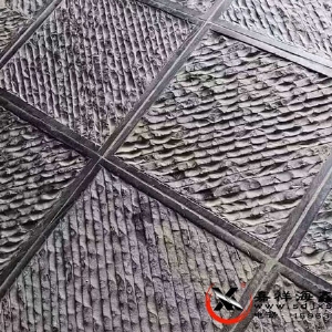 手工錾道面